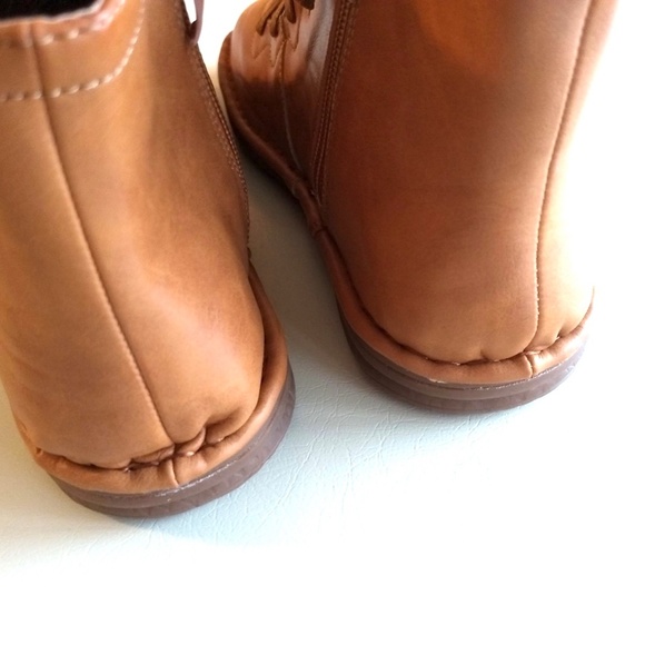Lostisy Vegan Booties 38 EU 7.5 US Faux Leather - Picture 4 of 8